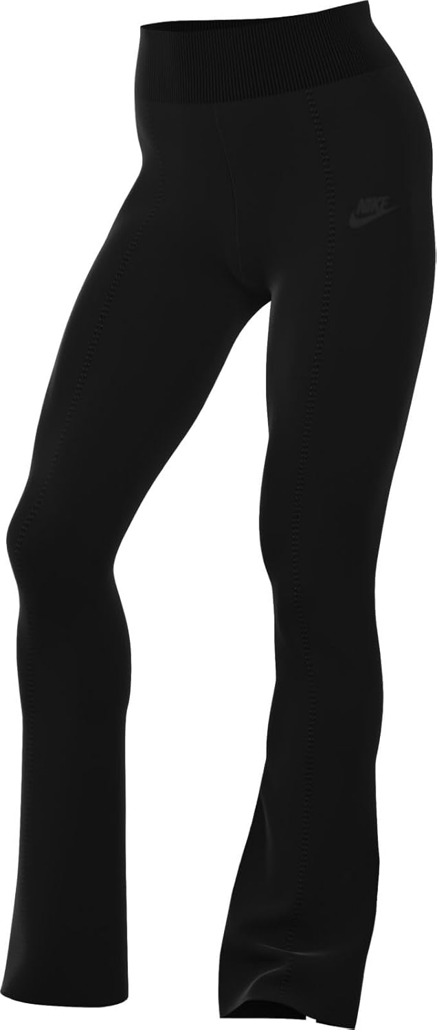 Nike Sportswear Tech Fleece Women’s High-Waisted Slim Pants (FV7487-010, Black/Black) Size Small