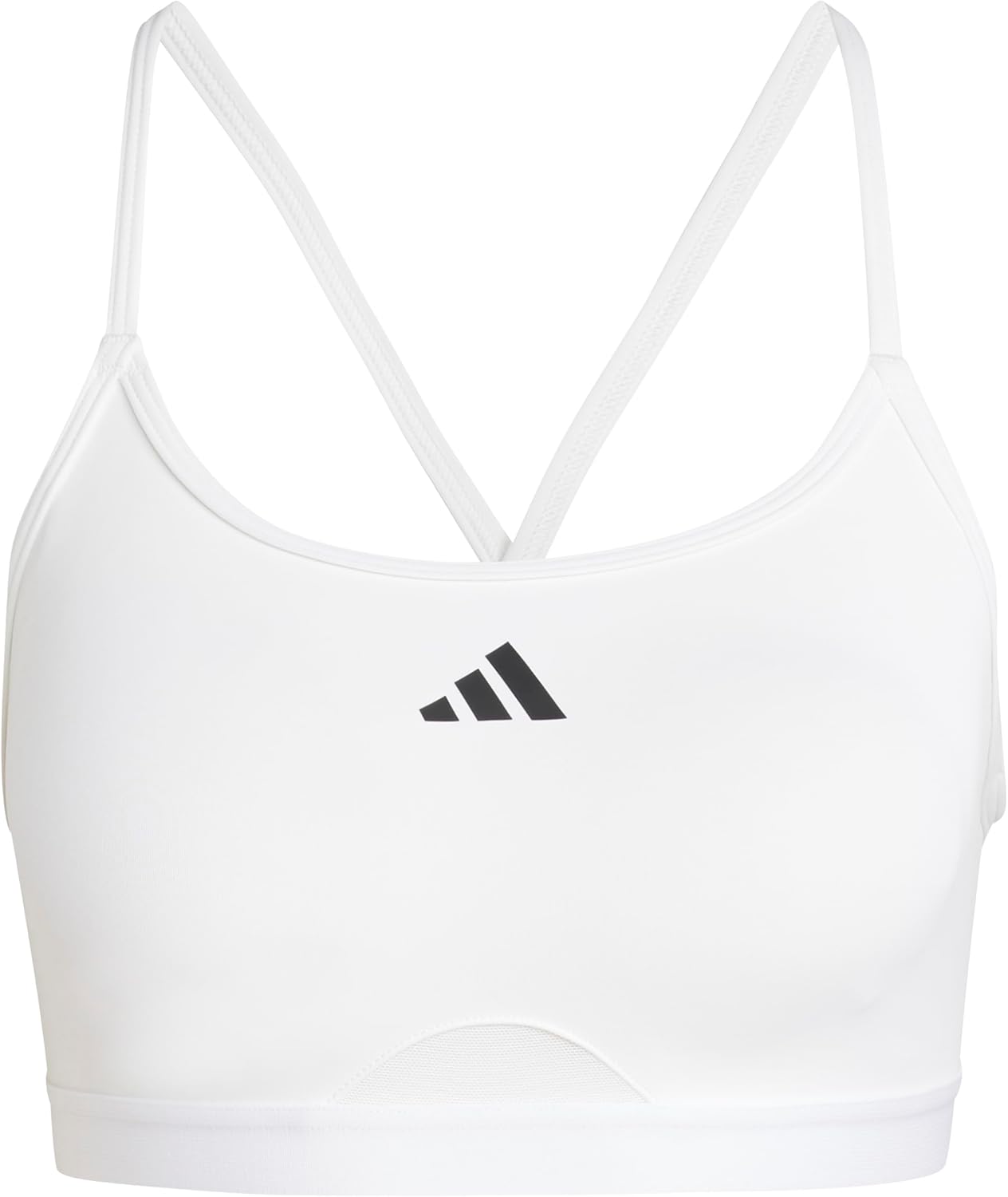 adidas Women’s Aeroreact Training 3-Stripes Bra