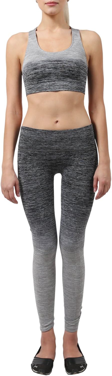 NE PEOPLE Womens Light Weight Functional Seamless Comfort Cut Out Sports Bra