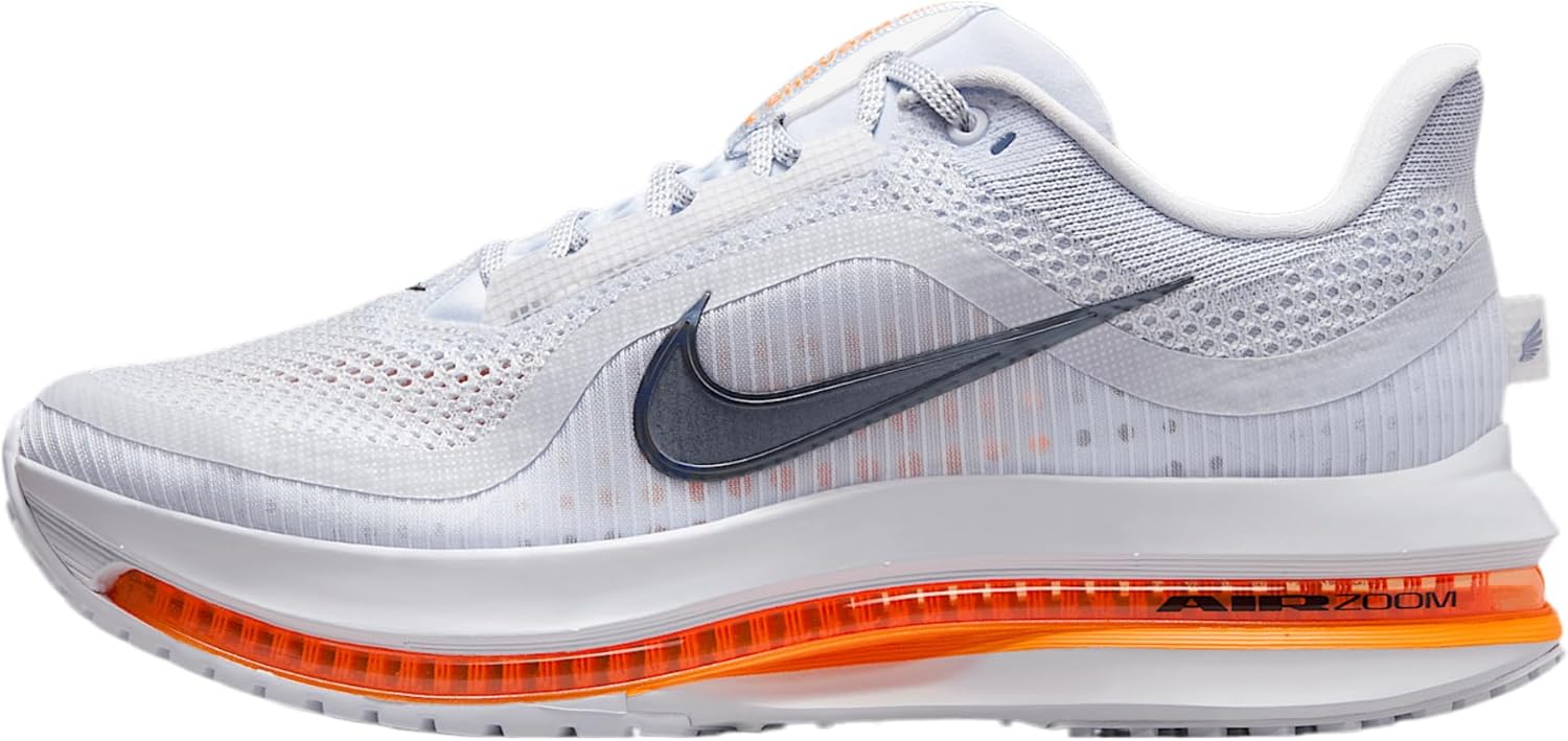 Nike Pegasus Premium Women’s Road Running Shoes (HQ2593-001, Football Grey/Total Orange/Summit White/Multi-Color) Size 6.5
