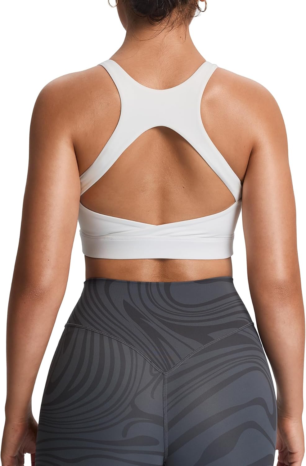 Aoxjox Women’s Workout Sports Bras High Impact Fitness Training Gym Khloe Bra Yoga Crop Tank