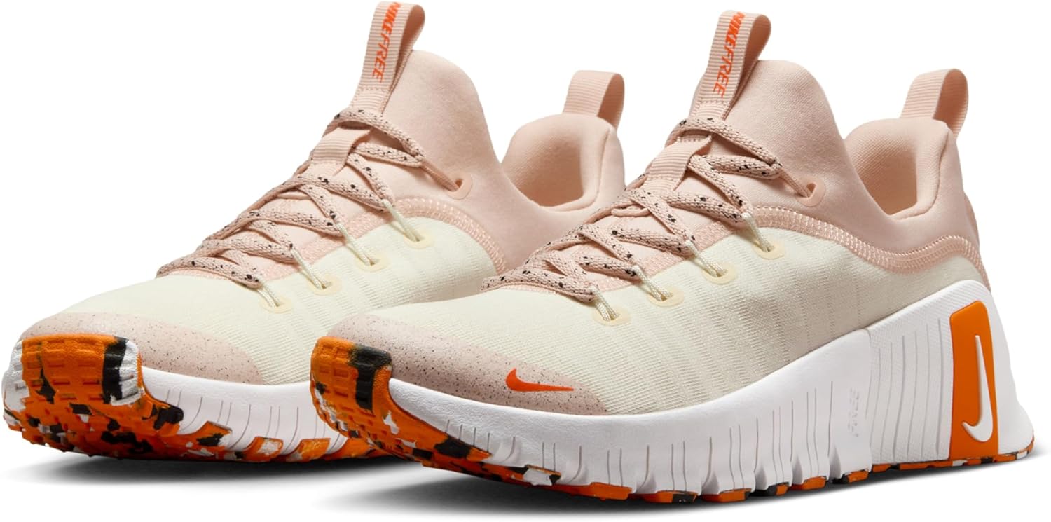 Nike Free Metcon 6 Women’s Workout Shoes (Soft Pearl/Pearl White/Black)