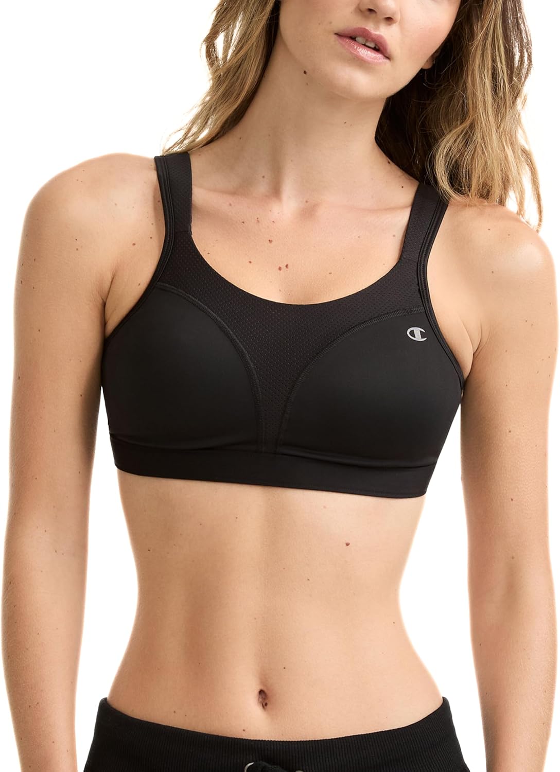 Champion Womens Women’s Sports Bra, High-Impact, Maximum Support, Breathable, Moisture Wicking