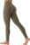 VOYJOY Womens Scrunch Workout Leggings Compression Butt Lifting Mid High Waist 26 Inches Seamless V Back Yoga Pants
