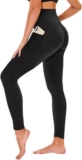 High Waisted Leggings for Women – No See Through Tummy Control Cycling Workout Yoga Pants with Pockets Reg & Plus