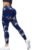 Aoxjox Seamless Scrunch Legging for Women Asset Tummy Control Workout Gym Fitness Sport Active Yoga Pants