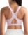 RUNNING GIRL High Impact Sports Bras for Women High Support Molded Cups, Adjustable Straps Sports Bra with Sewn in Pads