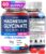 Magnesium Glycinate Gummies 400mg, High Absorption Magnesium Supplement for Women, Men and Kids, Muscle Support and Relaxation, Sugar Free, Vegan, 60 Days Supply