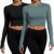 Loovoo Women Workout Shirts 1/2/3 Pack Athletic Compression Tee Dry Fit Yoga Gym Basic Tops